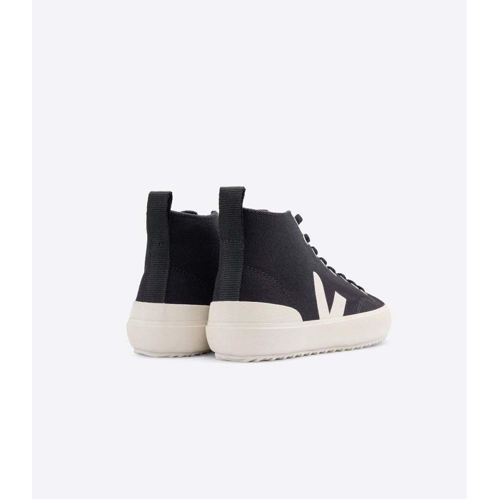 Veja NOVA HT CANVAS PIERRE Men's High Tops Black | NZ 101HAP